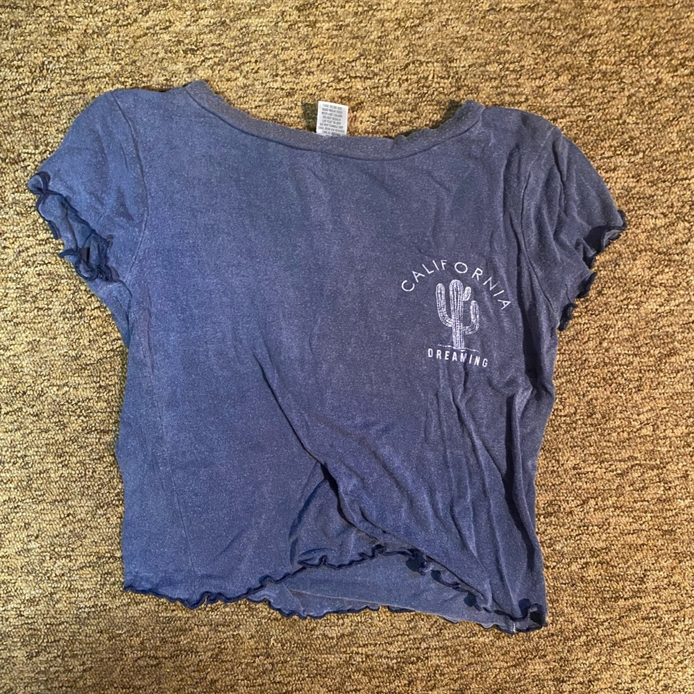 California dreaming cropped t shirt!